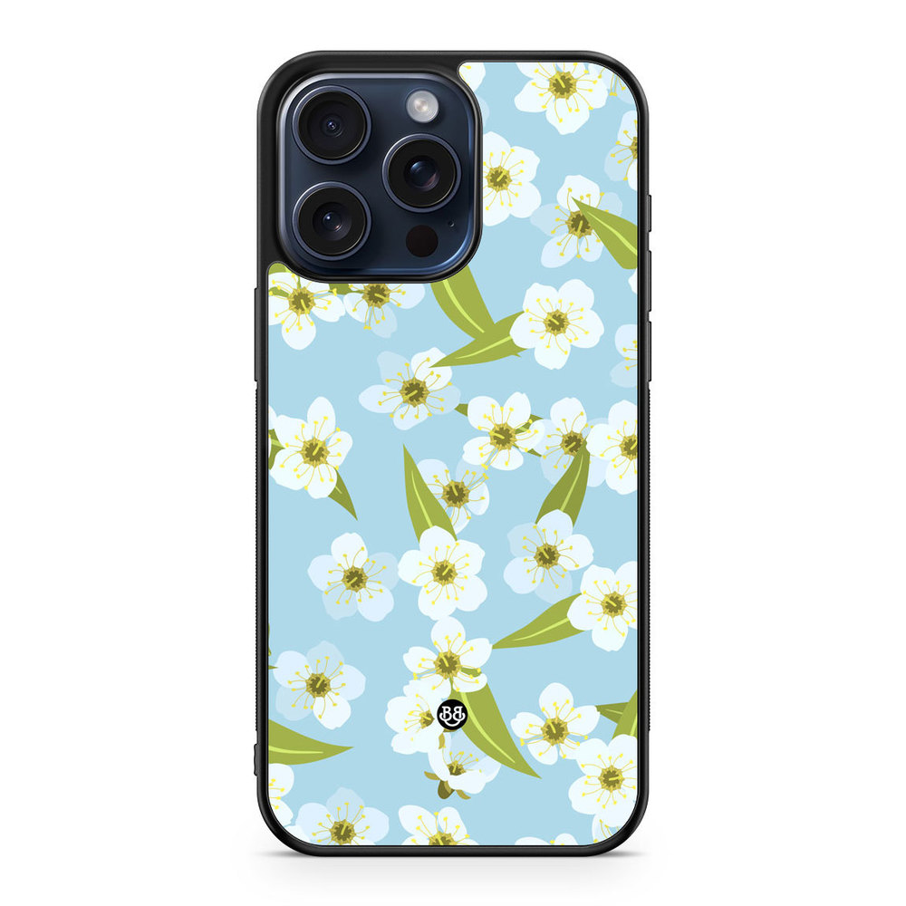 iPhone 15 Pro Max Case - SUMMER GARDEN - Blossom Sky