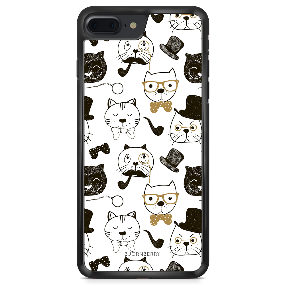 iPhone 8 Plus Case - Cartoon Cats
