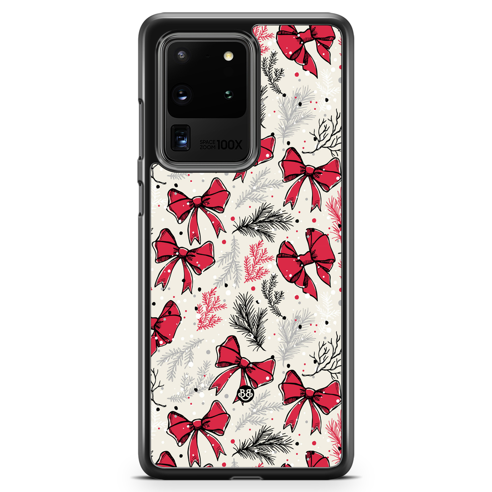 Samsung Galaxy S20 Ultra Case - Christmas Bows