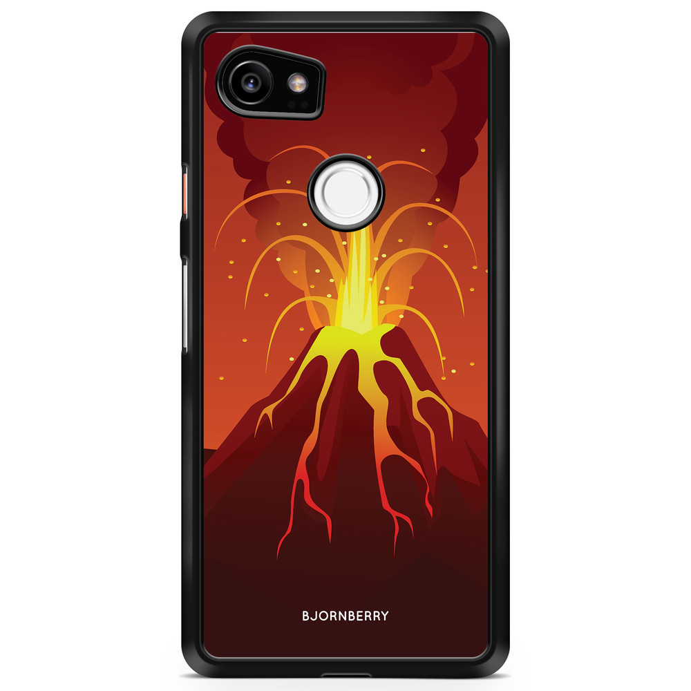 Google Pixel 2 XL Case - Cartoon Vulcano