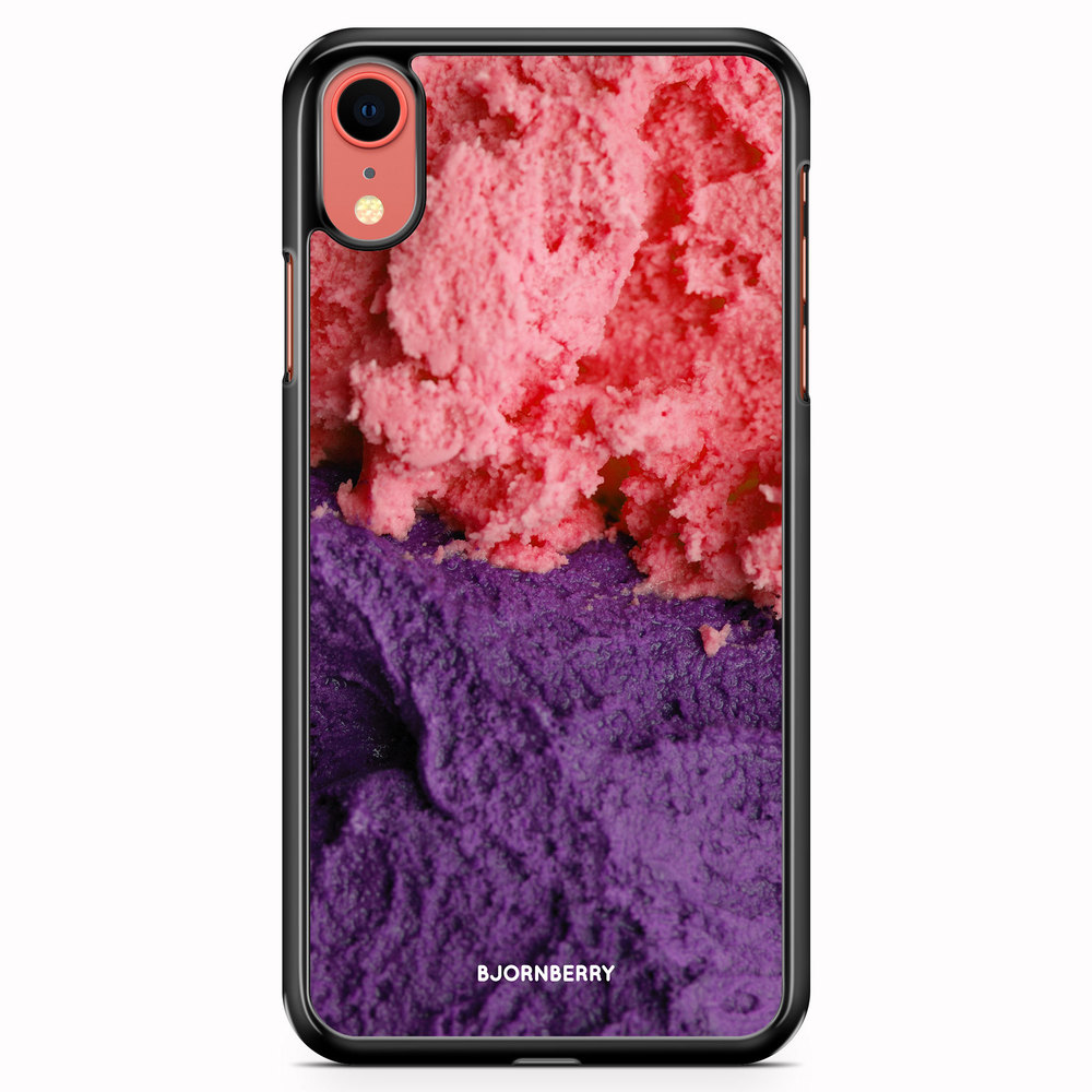 iPhone XR Case - Icecream Pink/Purple