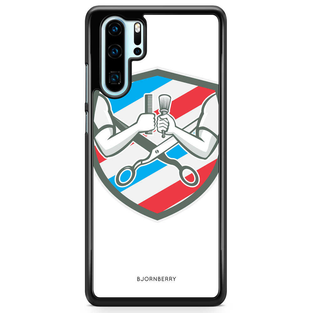 Huawei P30 Pro Case - Barber Logo