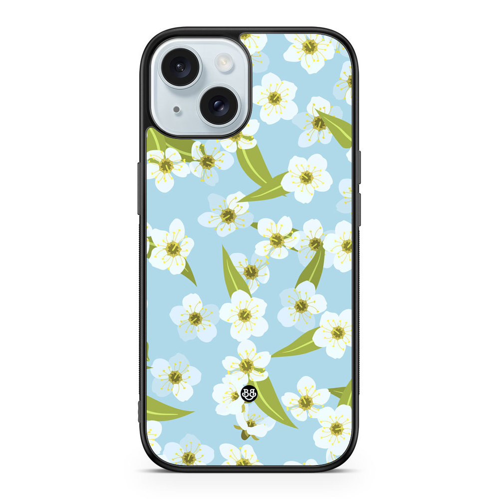 iPhone 15 Case - SUMMER GARDEN - Blossom Sky
