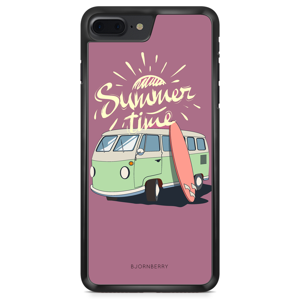 iPhone 8 Plus Case - Summer Van (Pink)