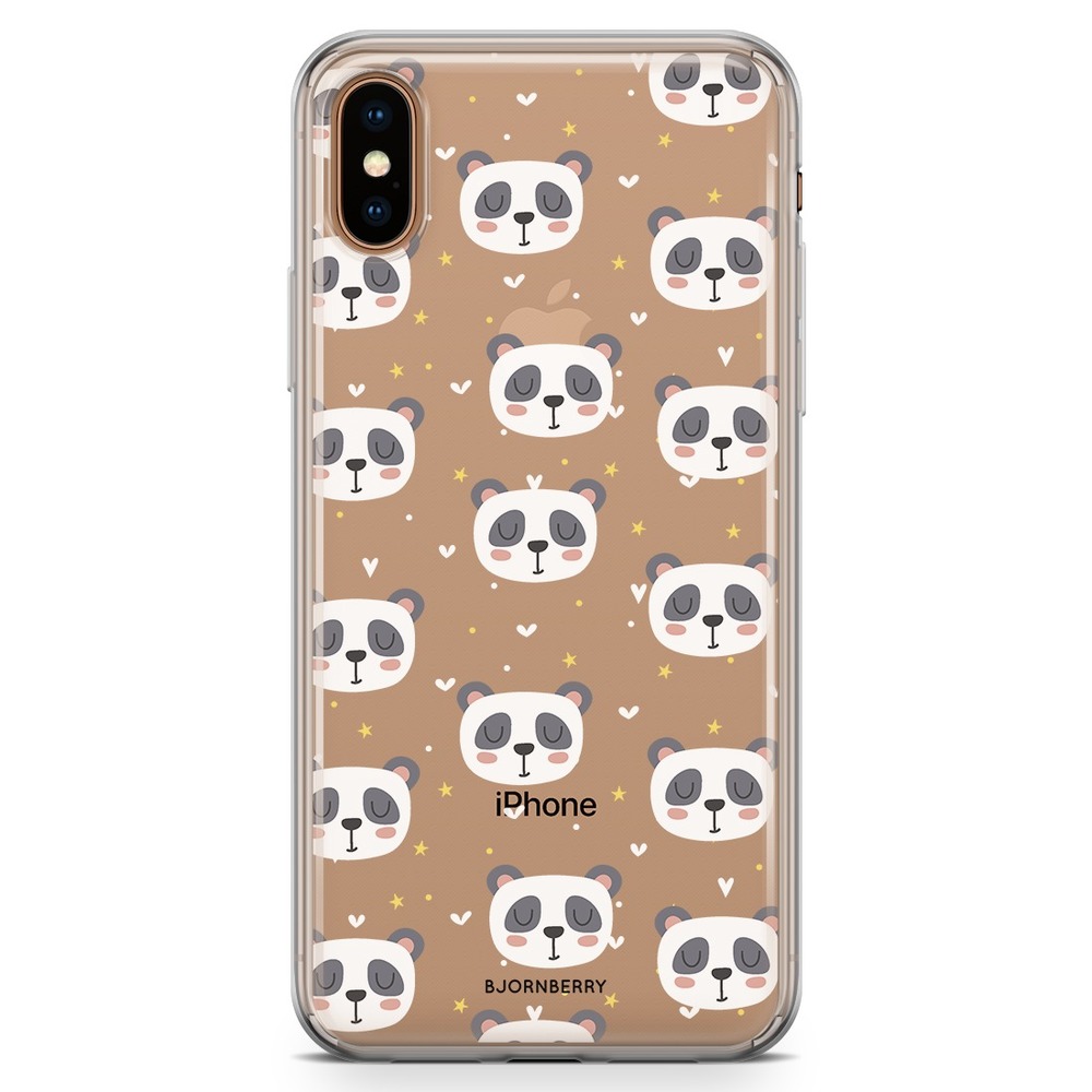 iPhone Xs Max Fashion Case - Panda Pattern