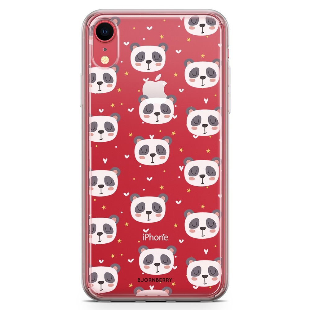 iPhone XR Fashion Case - Panda Pattern