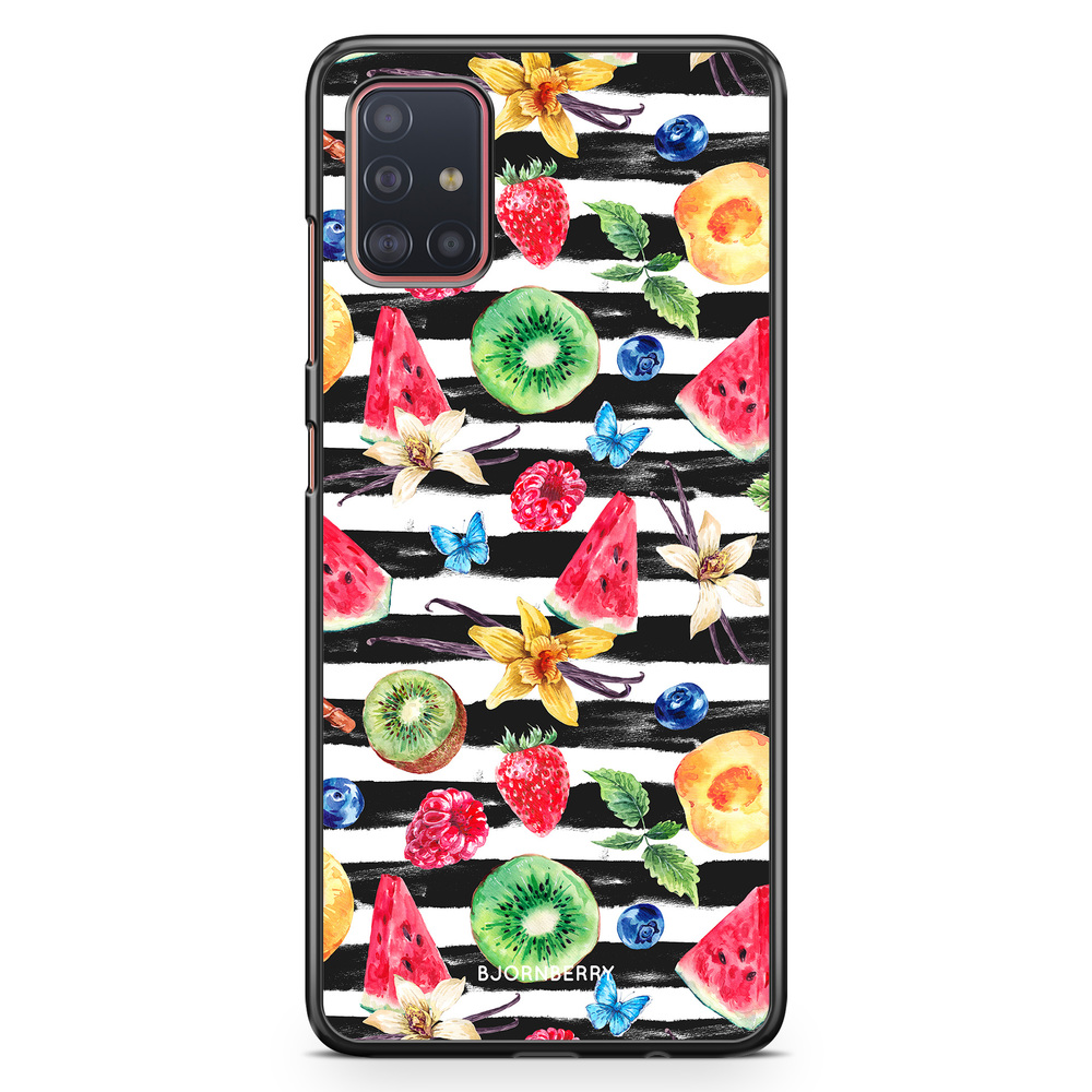 Samsung Galaxy A51 Skal - Tropiska Frukter