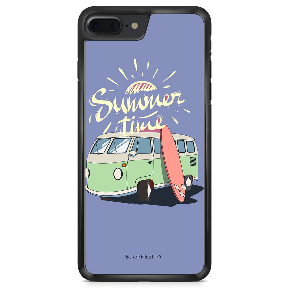 iPhone 8 Plus Case - Summer Van (Blue)