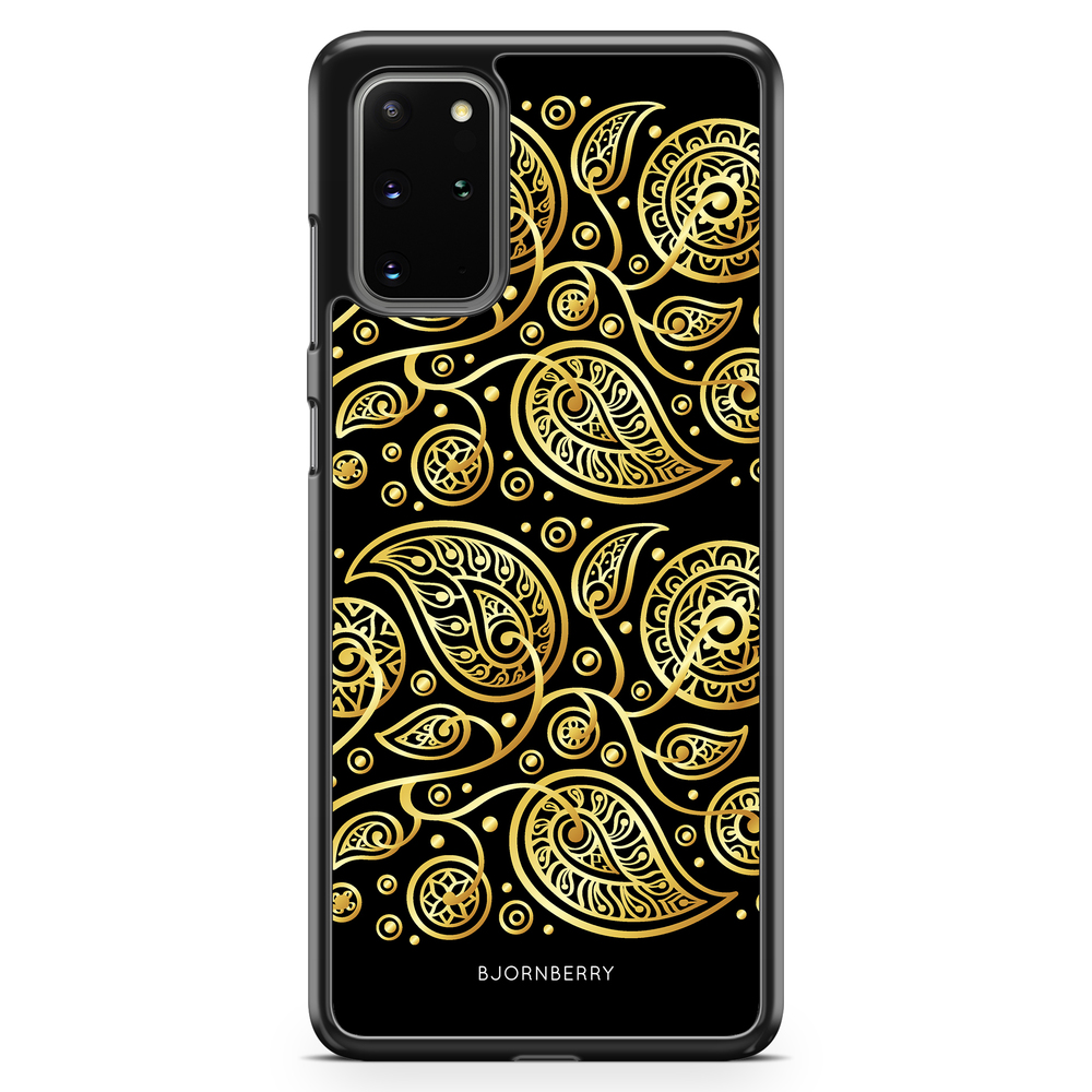 Samsung Galaxy S20 Plus Case - Gold Flowers