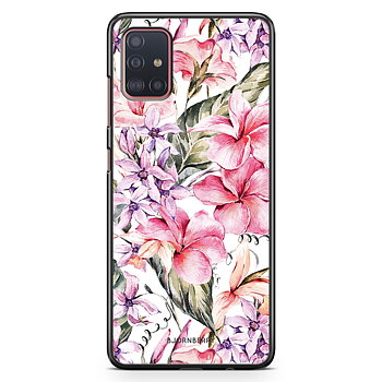 Samsung Galaxy A51 Skal - Vattenfärg Blommor