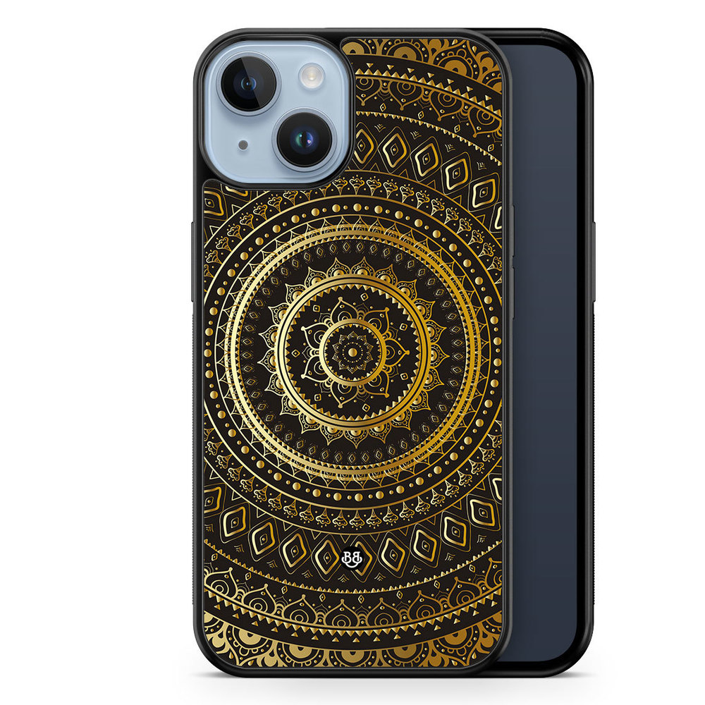 iPhone 14 Plus Case - Gold Mandala
