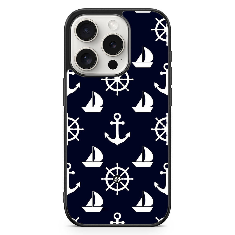 iPhone 15 Pro Case - Sailing pattern