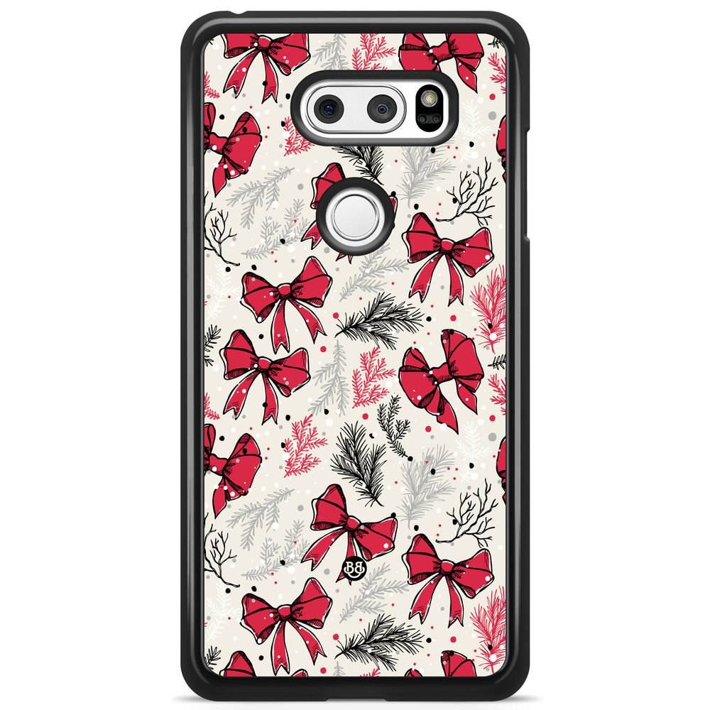 LG V30 Case - Christmas Bows