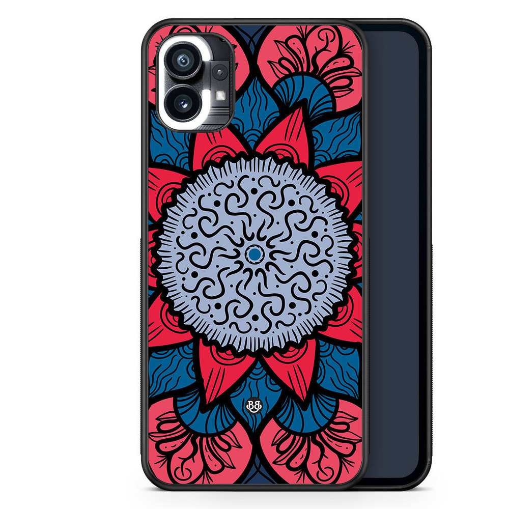 Nothing Phone (1) Case - Blue Mandala