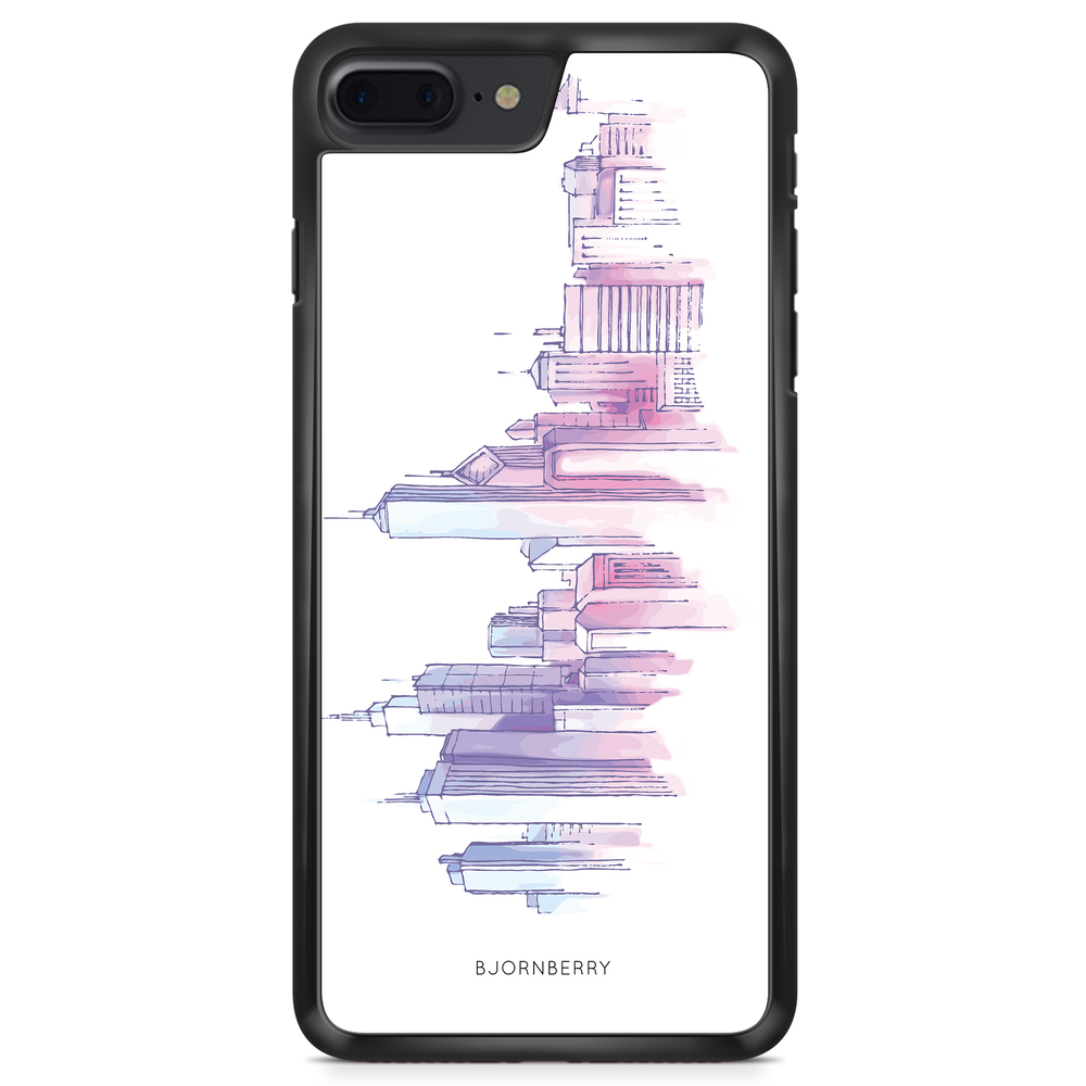 iPhone 8 Plus Case - Watercolor Skyline