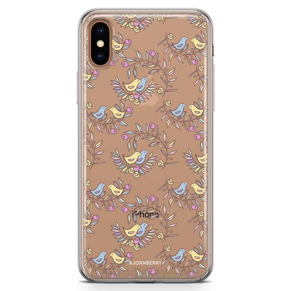 iPhone Xs Max Fashion Case - Bird Pattern