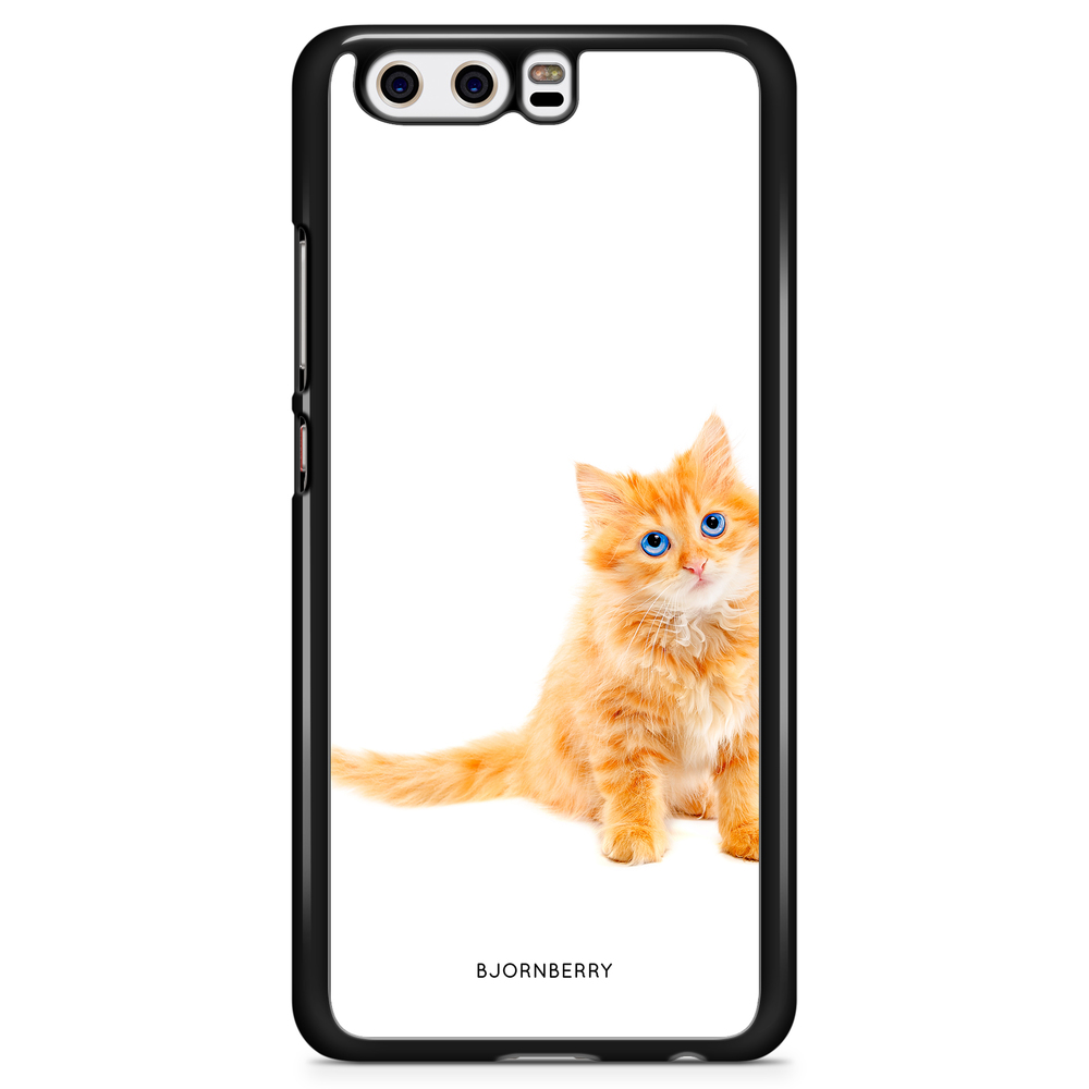 Huawei P10 Case - Small Brown Cat