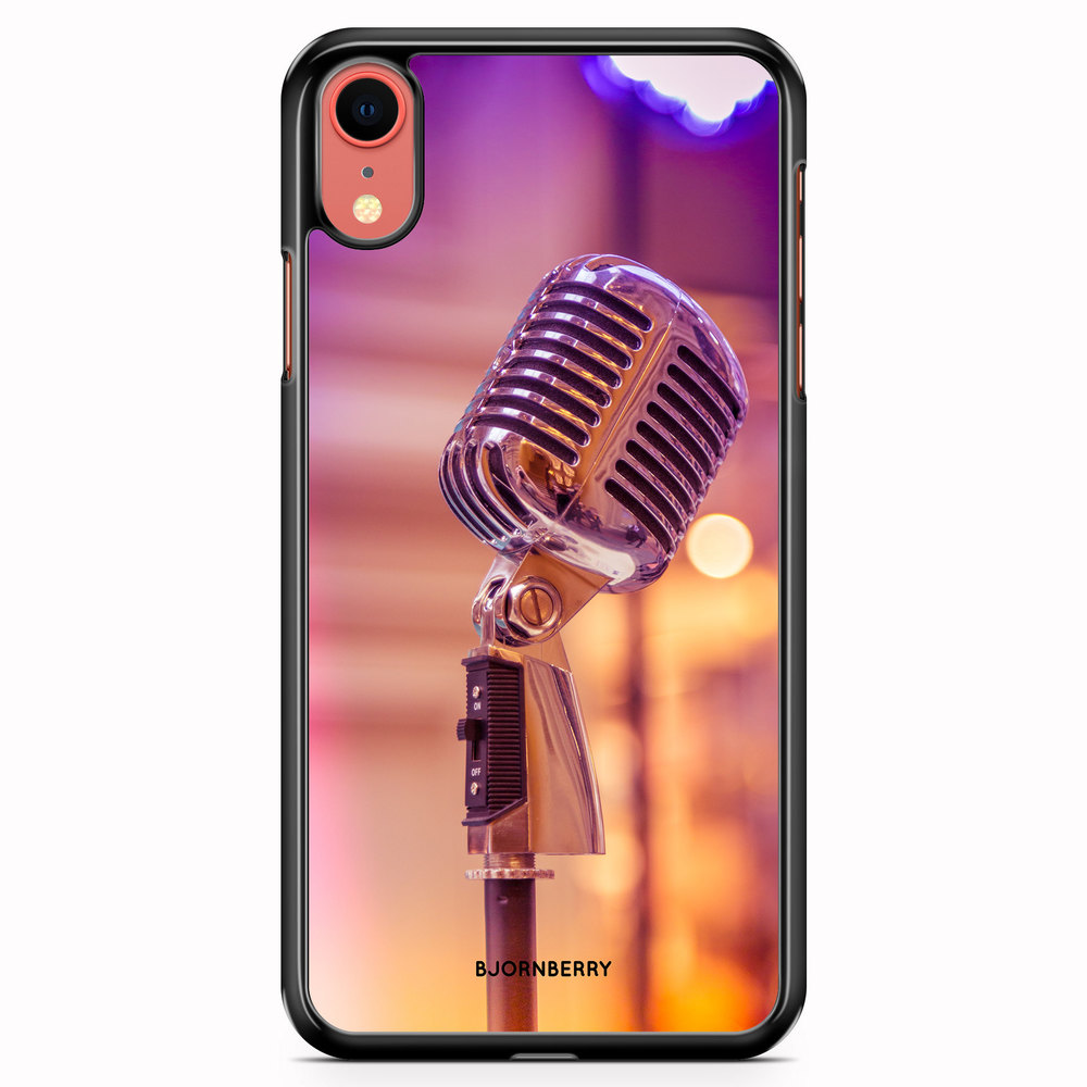 iPhone XR Case - Old Microphone