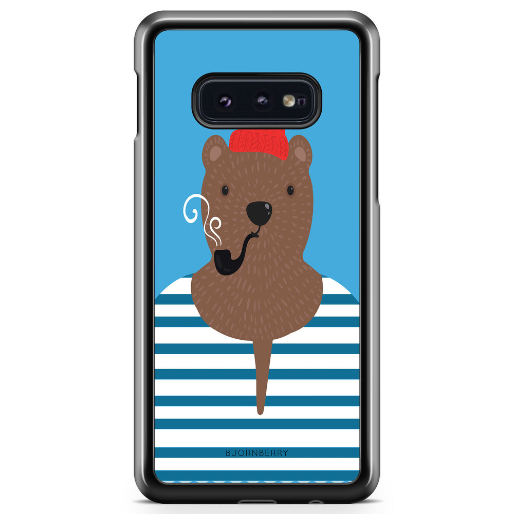 Samsung Galaxy S10e Case - Hipster Bear