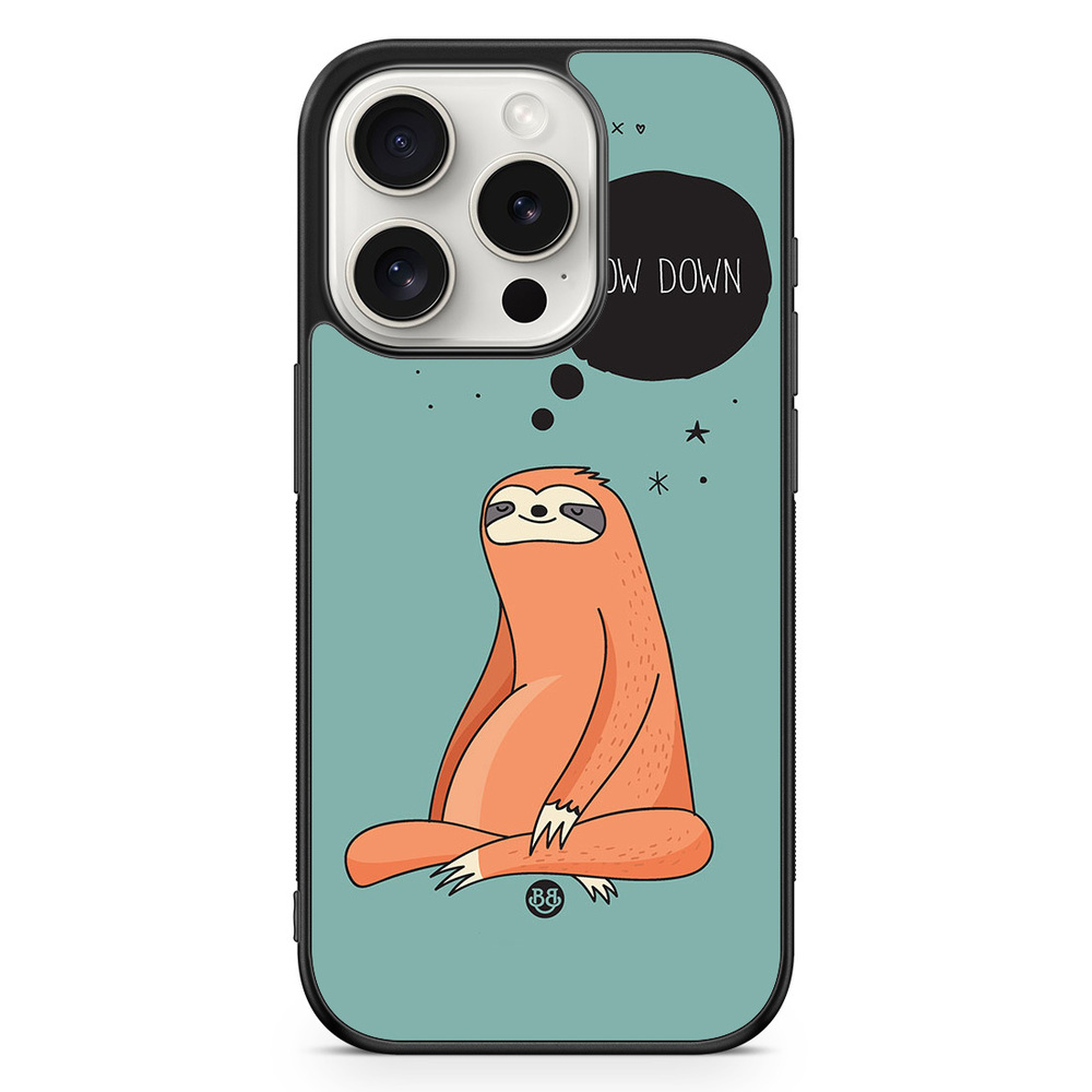 iPhone 15 Pro Case - Slow down Sloth