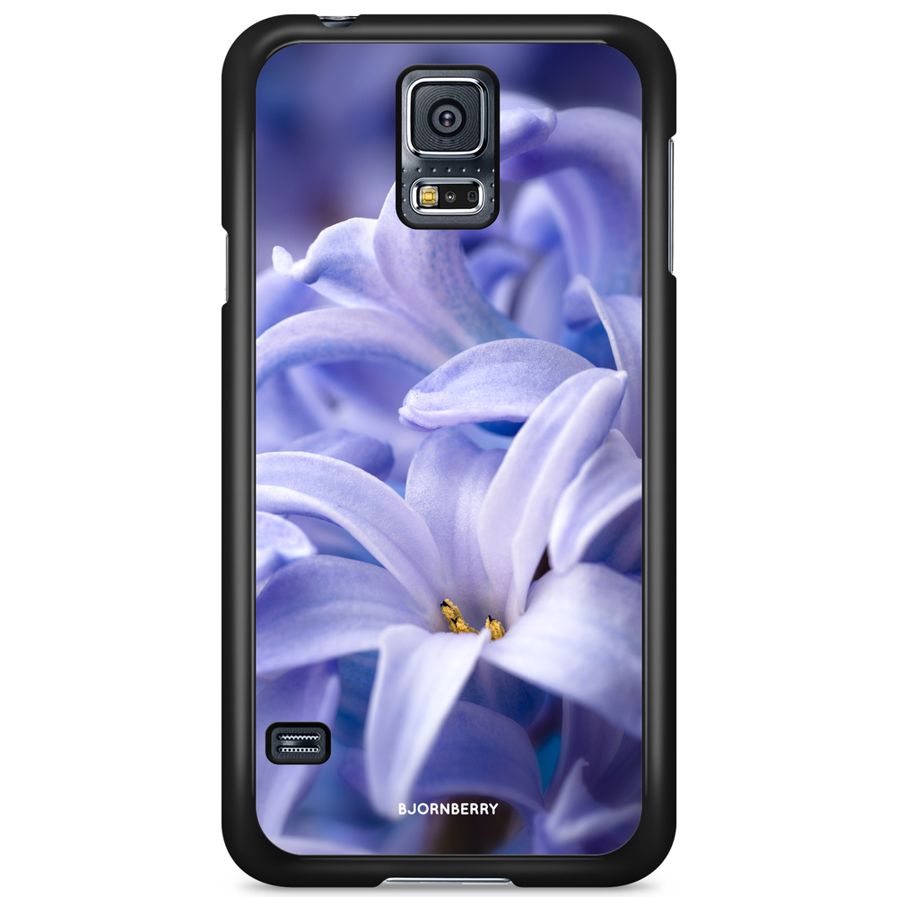 Samsung Galaxy S5/S5 NEO Case - Blue Flower