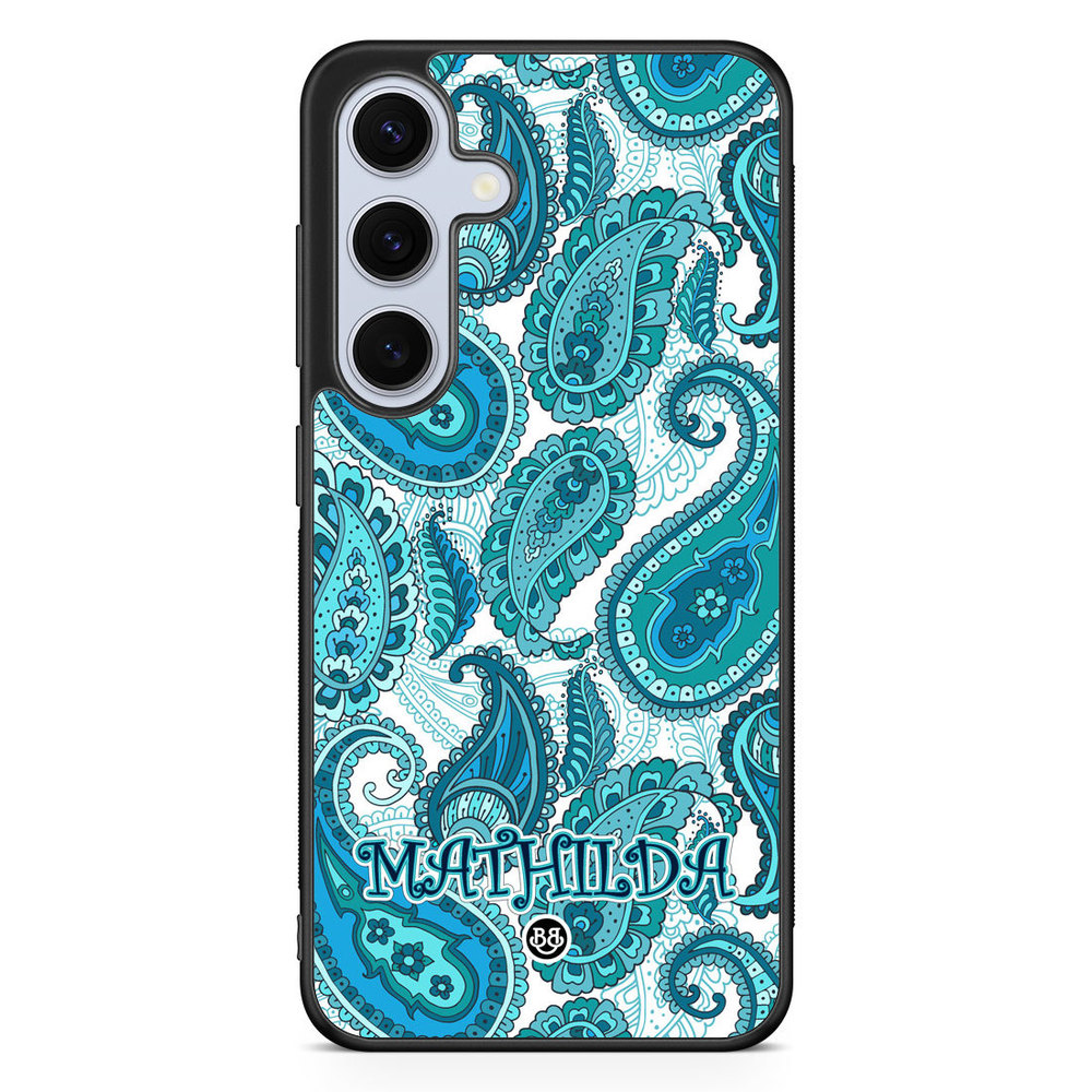 Samsung Galaxy S24 5G Custom Skal - Paisley Name