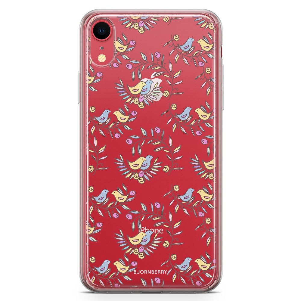 iPhone XR Fashion Case - Bird Pattern