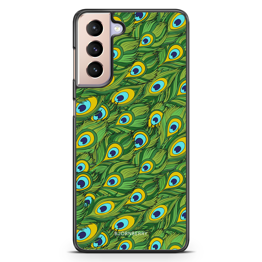 Samsung Galaxy S21 Case - Peacock Pattern