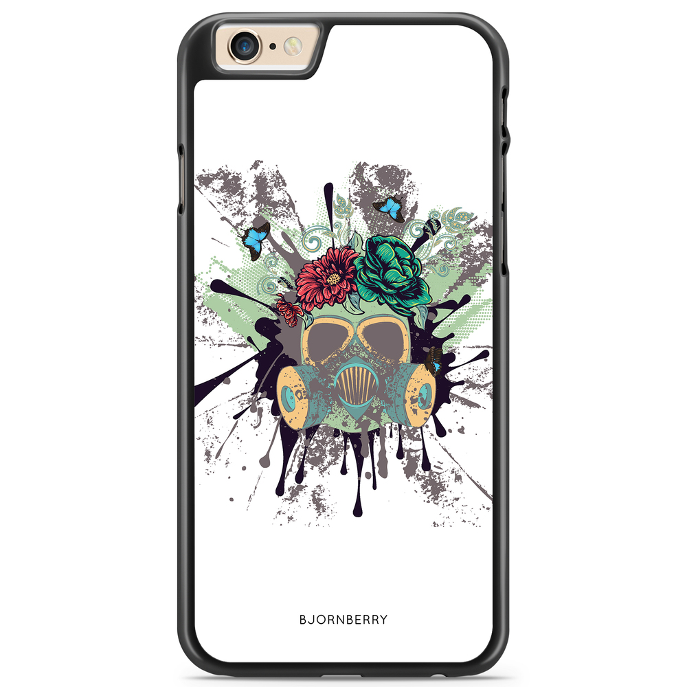 iPhone 6 Plus/6s Plus Case - Gas Mask Flowers