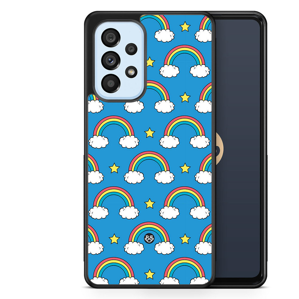 Samsung Galaxy A53 5G Case - Rainbow Pattern