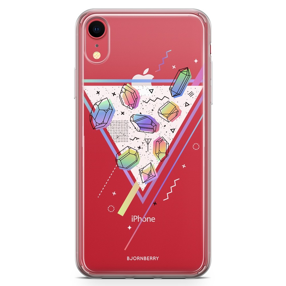 iPhone XR Fashion Case - Space Triangle