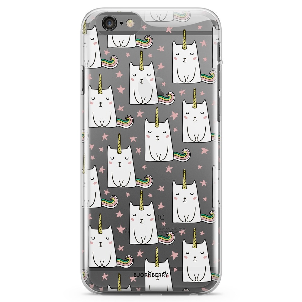 iPhone 6/6s TPU Case - Cat Unicorn