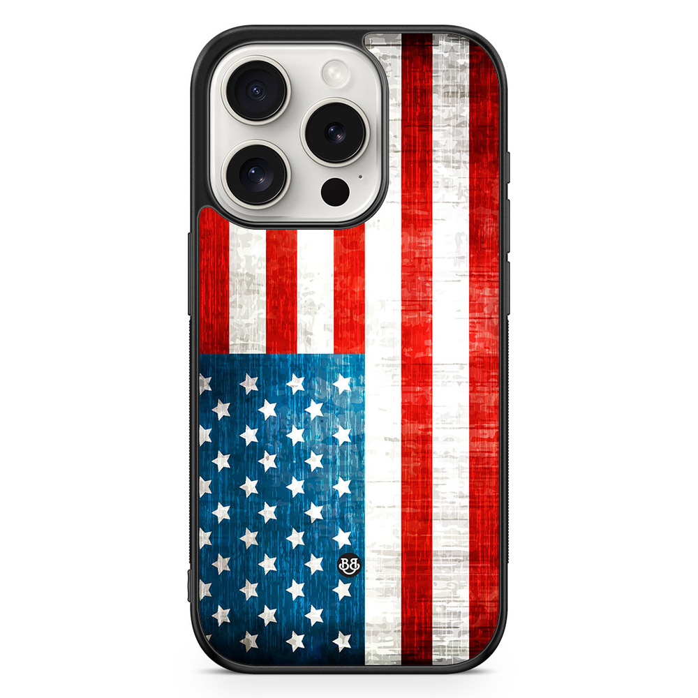 iPhone 15 Pro Case - USA Flag