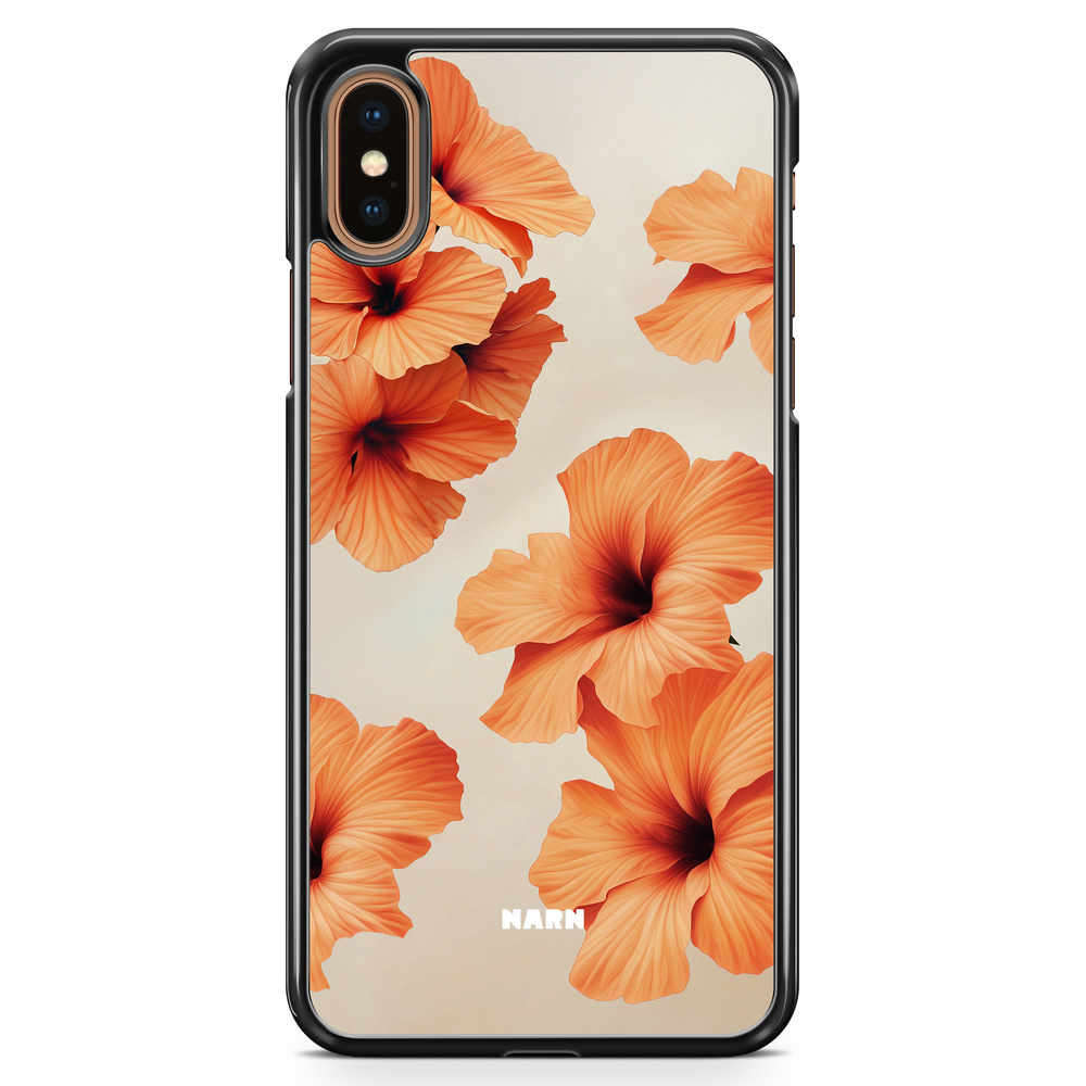 iPhone XS Max Case - Hibiscus Era - Papaya