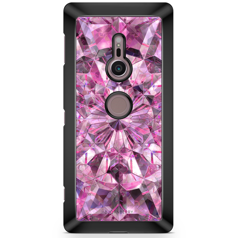 Sony Xperia XZ2 Case  - Pink Crystals