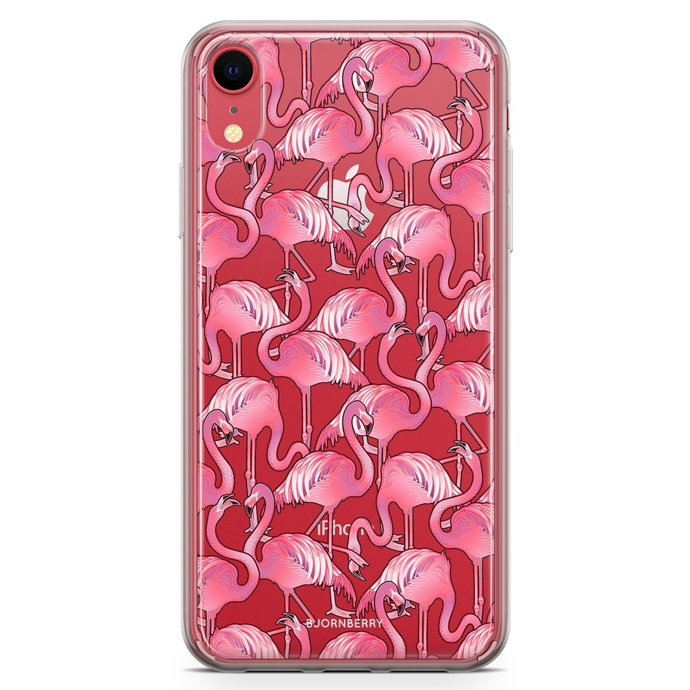 iPhone XR Fashion Case - Flamingos