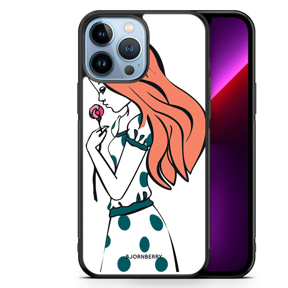 iPhone 13 Pro Max Case - Girl Rose