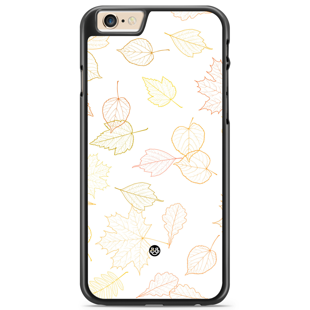 iPhone 6/6s Case - White and Leaves