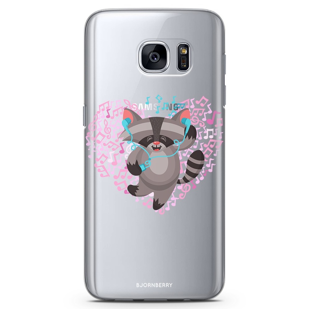 Samsung Galaxy S6 Edge TPU Case - Raccoon