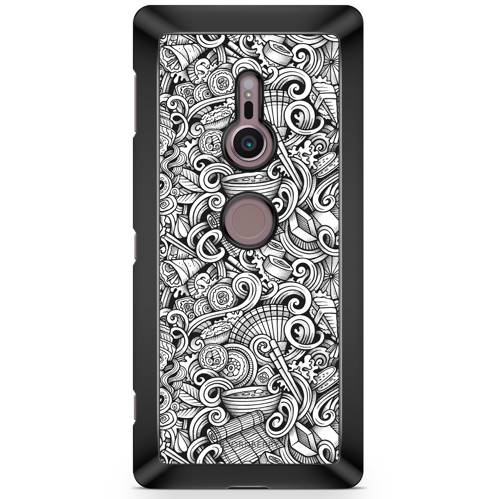 Sony Xperia XZ2 Case  - Japanese Pattern