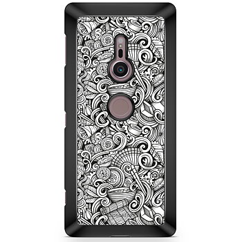 Sony Xperia XZ2 Skal - Japanskt mönster