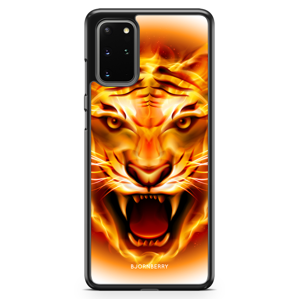 Samsung Galaxy S20 Plus Case - Flames Tiger