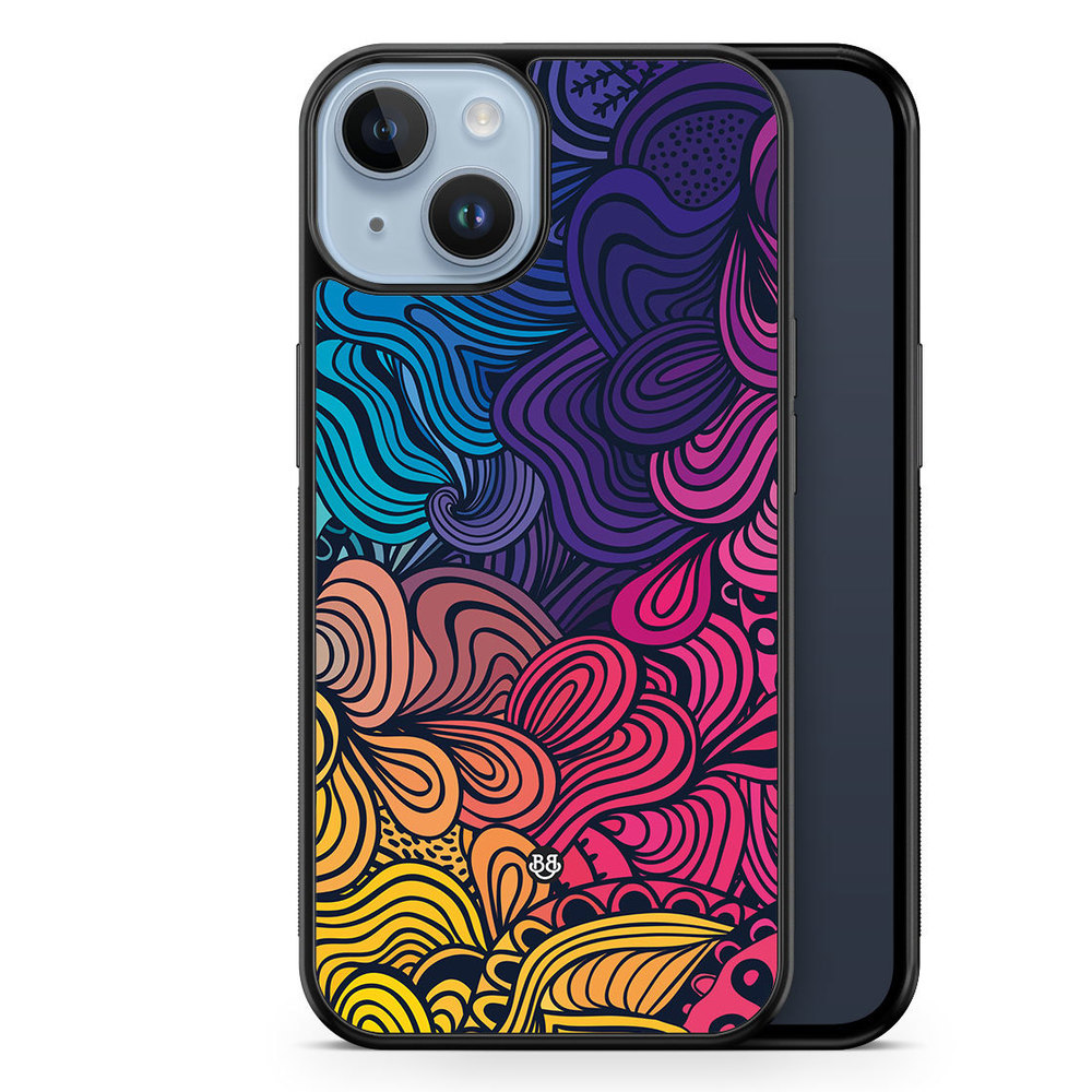 iPhone 14 Plus Case - Retro Flowers