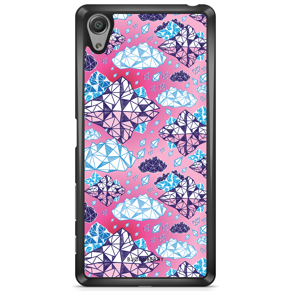Sony Xperia XA Case - Geometric Clouds