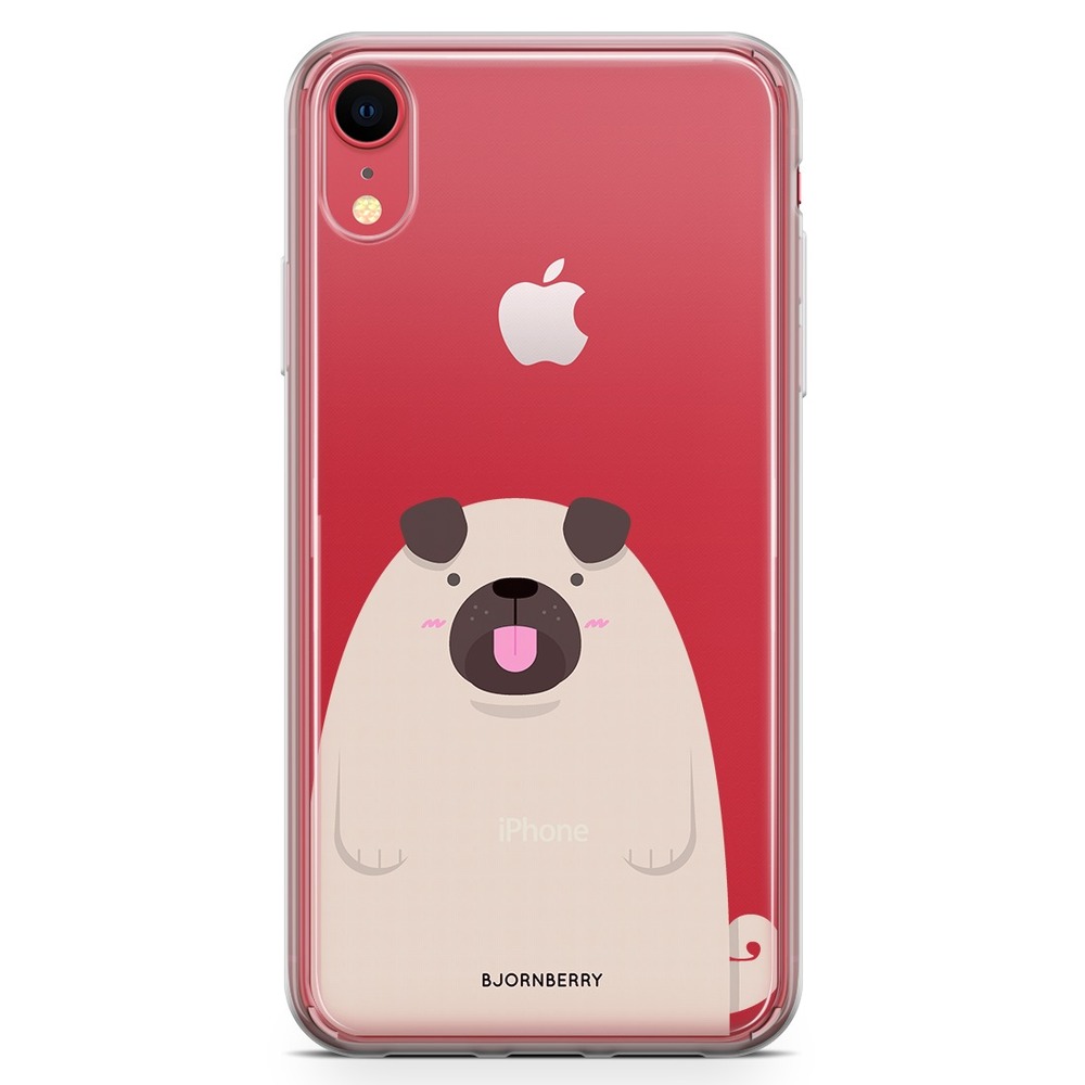 iPhone XR Fashion Skal - Fet Mops