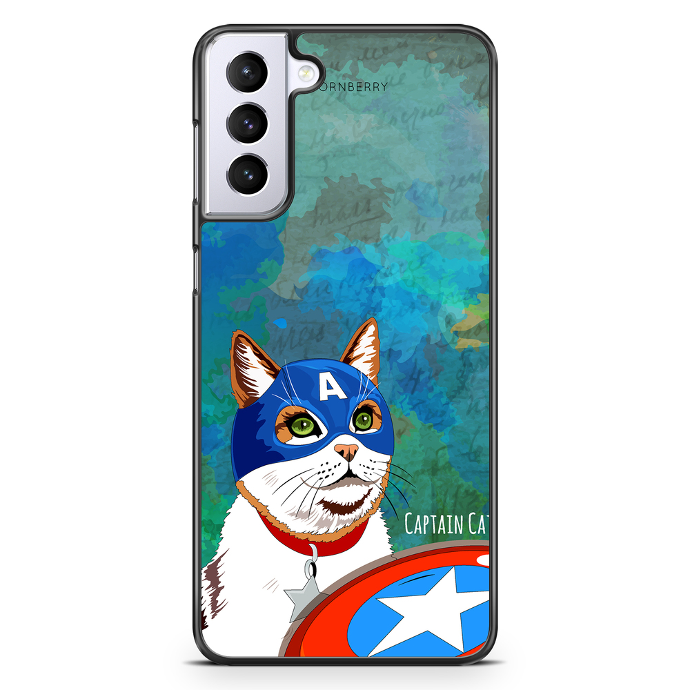 Samsung Galaxy S21 Plus Case -  Captain Cat