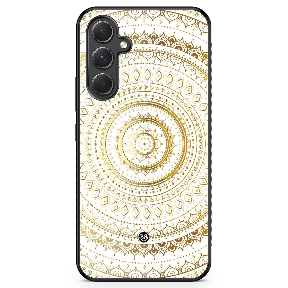 Samsung Galaxy A54 5G Case - Gold Mandala