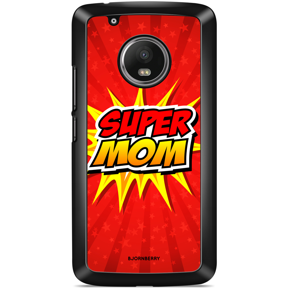 Moto G5 Plus Case - Super mom