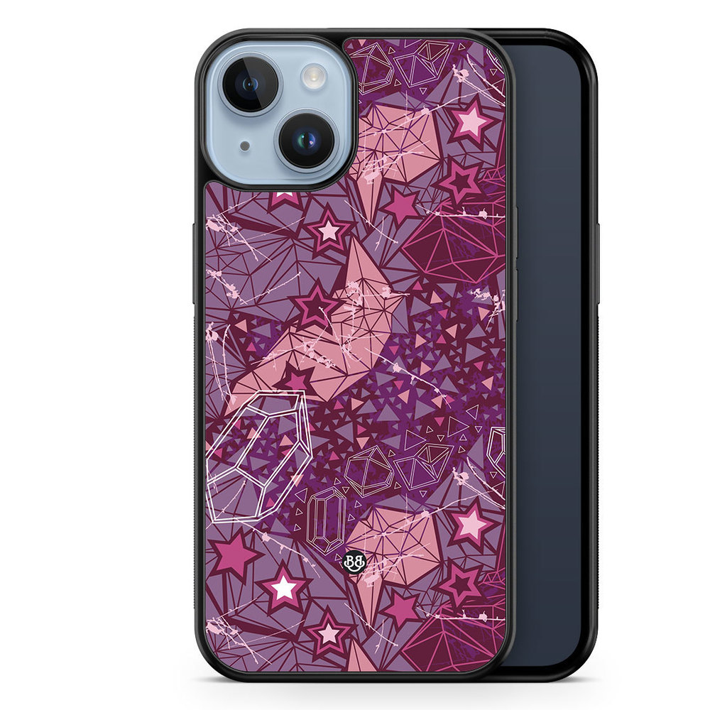 iPhone 14 Plus Case - Purple Stars