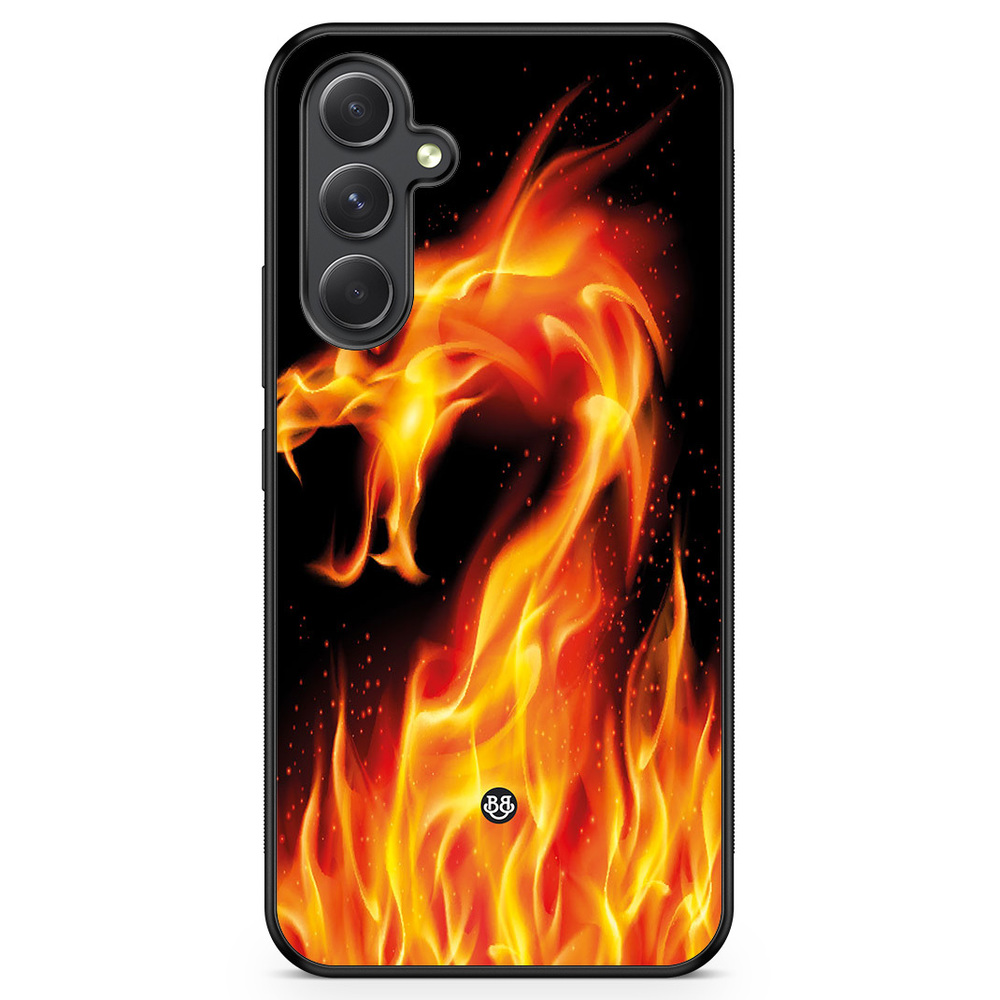 Samsung Galaxy A54 5G Case - Flames Dragon